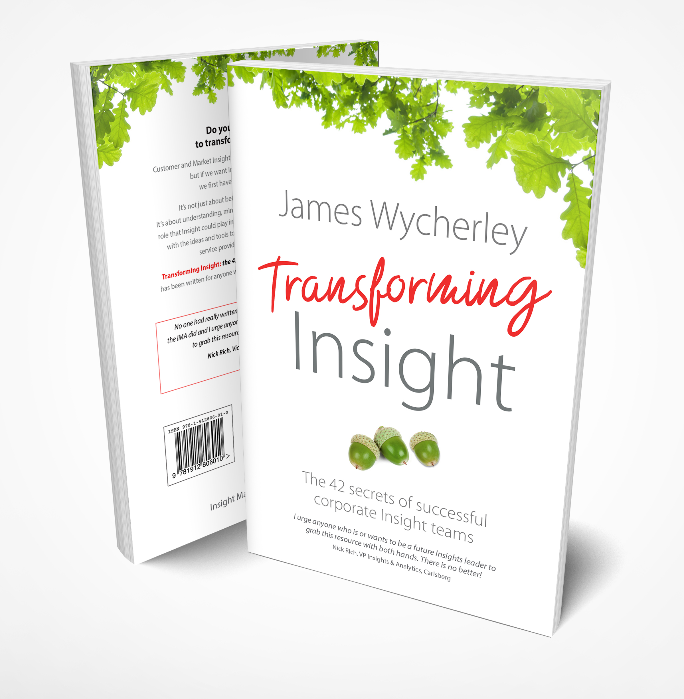Transforming Insight book Insight Management Academy